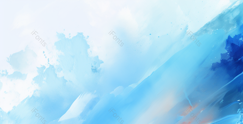 蓝色水彩清新背景,插画/手绘图,插画/手绘图库,插画/手绘图下载,插画/手绘